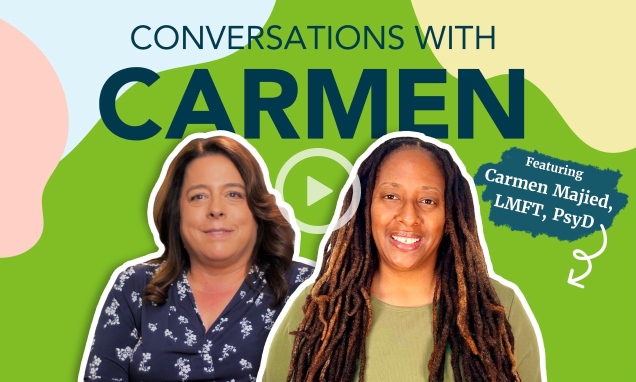 Conversations with Carmen Featured Image featuring Dr Wendy Selevitch and Dr Carmen Majied.