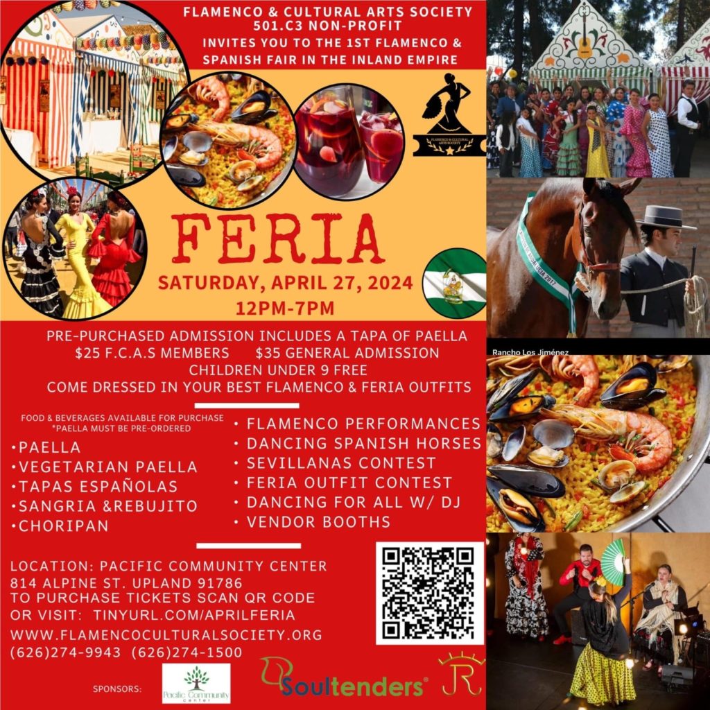Soultenders Sponsors the first Flamenco & Spanish Fair in the Inland Empire
